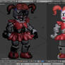 Circus Baby pose