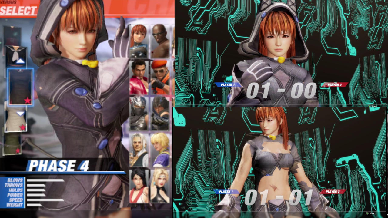 Dead or Alive 6, Interface In Game
