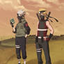 Asidou and Kakashi