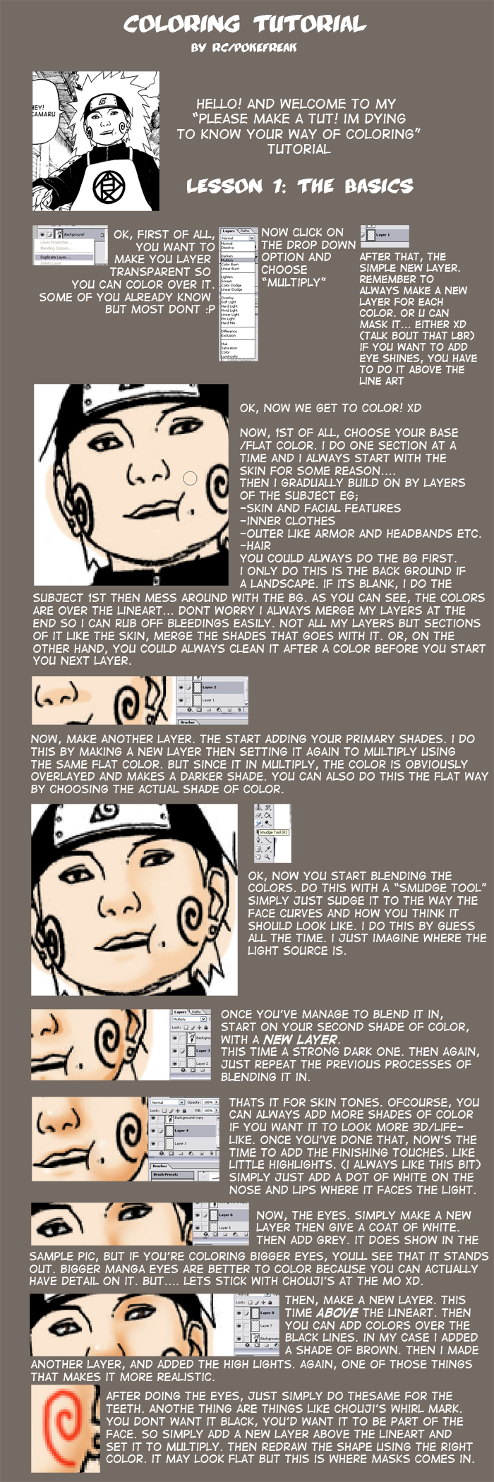 Coloring Tutorial : Part 1