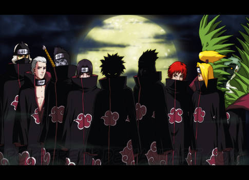 Akatsuki Organization by Roggles