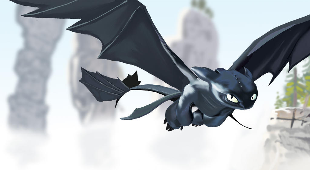 Toothless Vagrant Toothless by sankart on DeviantArt