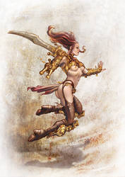 Barbarian Lady - B