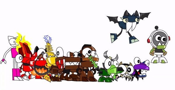 Max following the mixels by maxpinkgirllol on DeviantArt