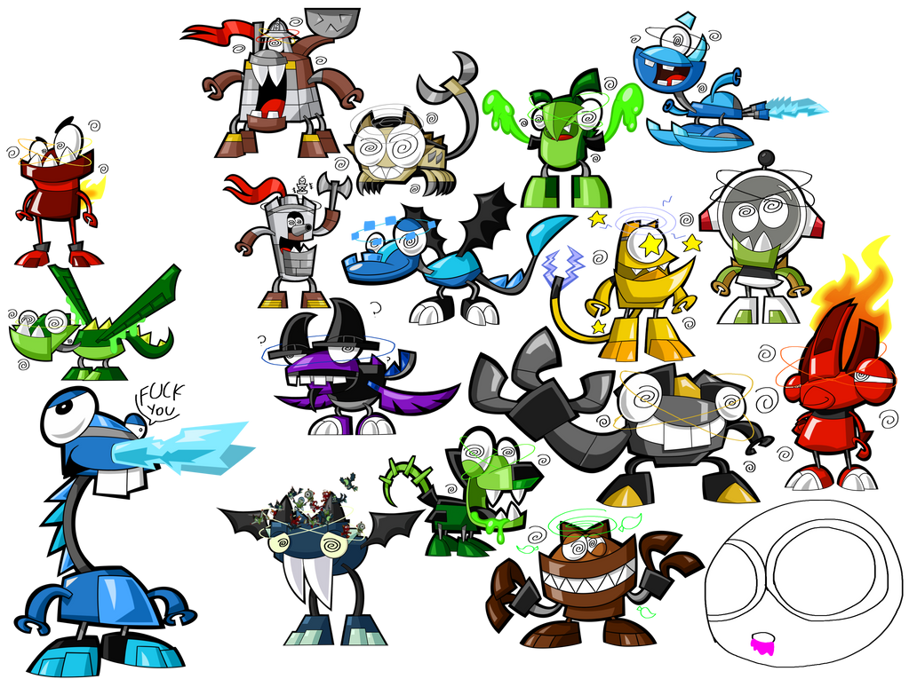Dizzy mixels by maxpinkgirllol on DeviantArt