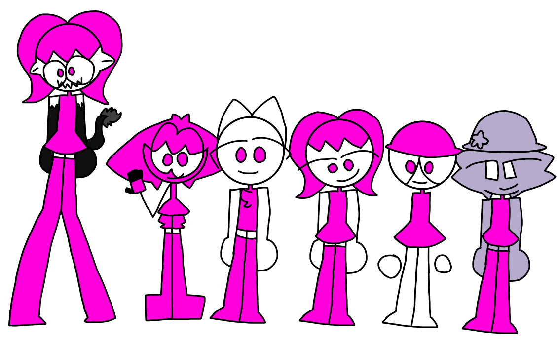 The personas by maxpinkgirllol on DeviantArt