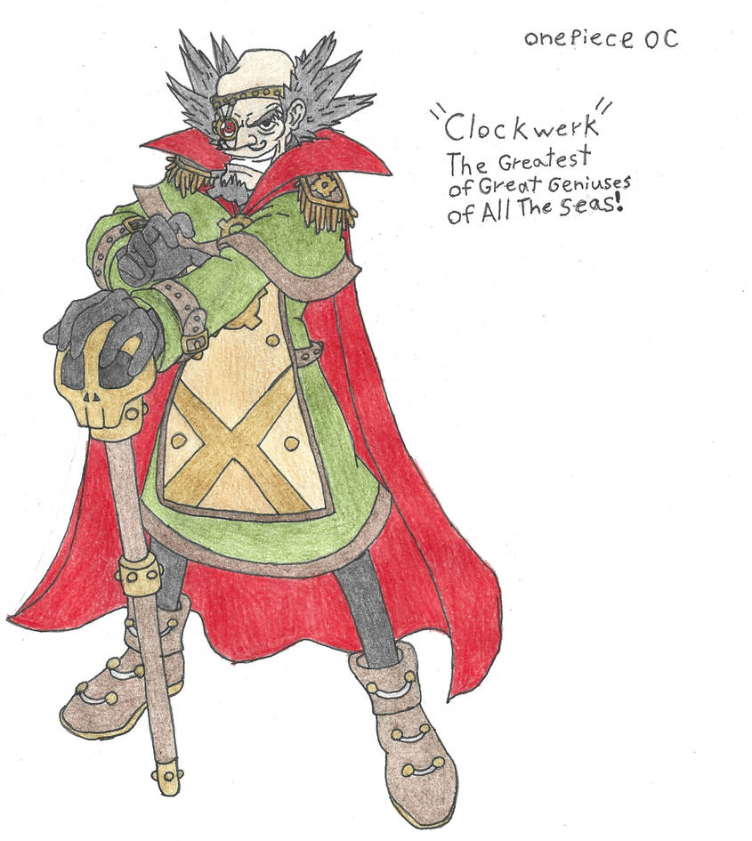 One Piece OC: Clockwerk by xXxstrawhatraikanxXx on DeviantArt