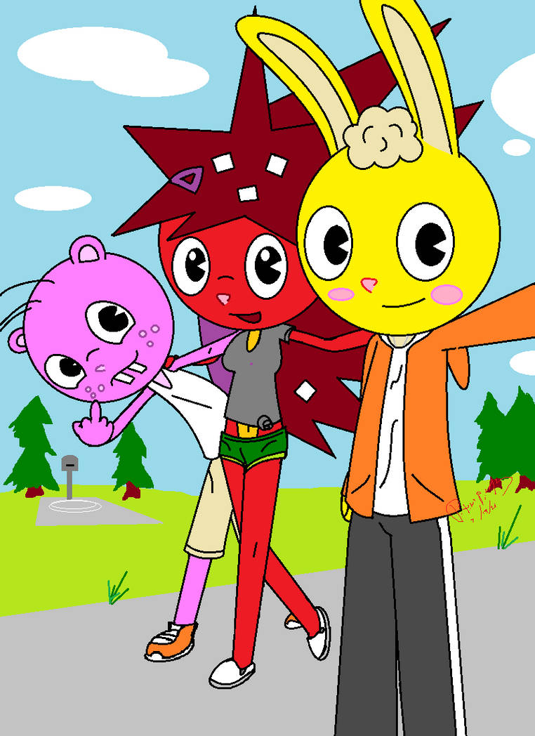 HTF Fanart - Besties by PatientPaint93 on DeviantArt