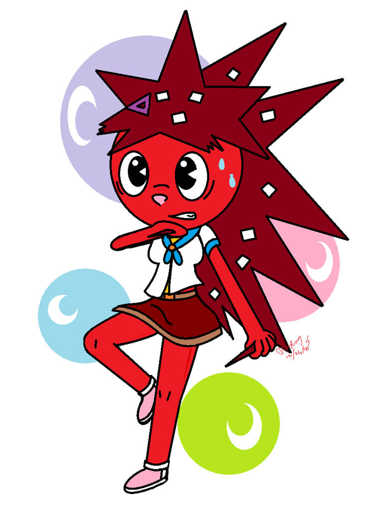 HTF Fanart - Flaky's Fight by PatientPaint93 on DeviantArt