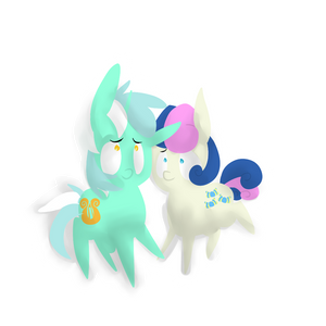 Lyra and BonBon