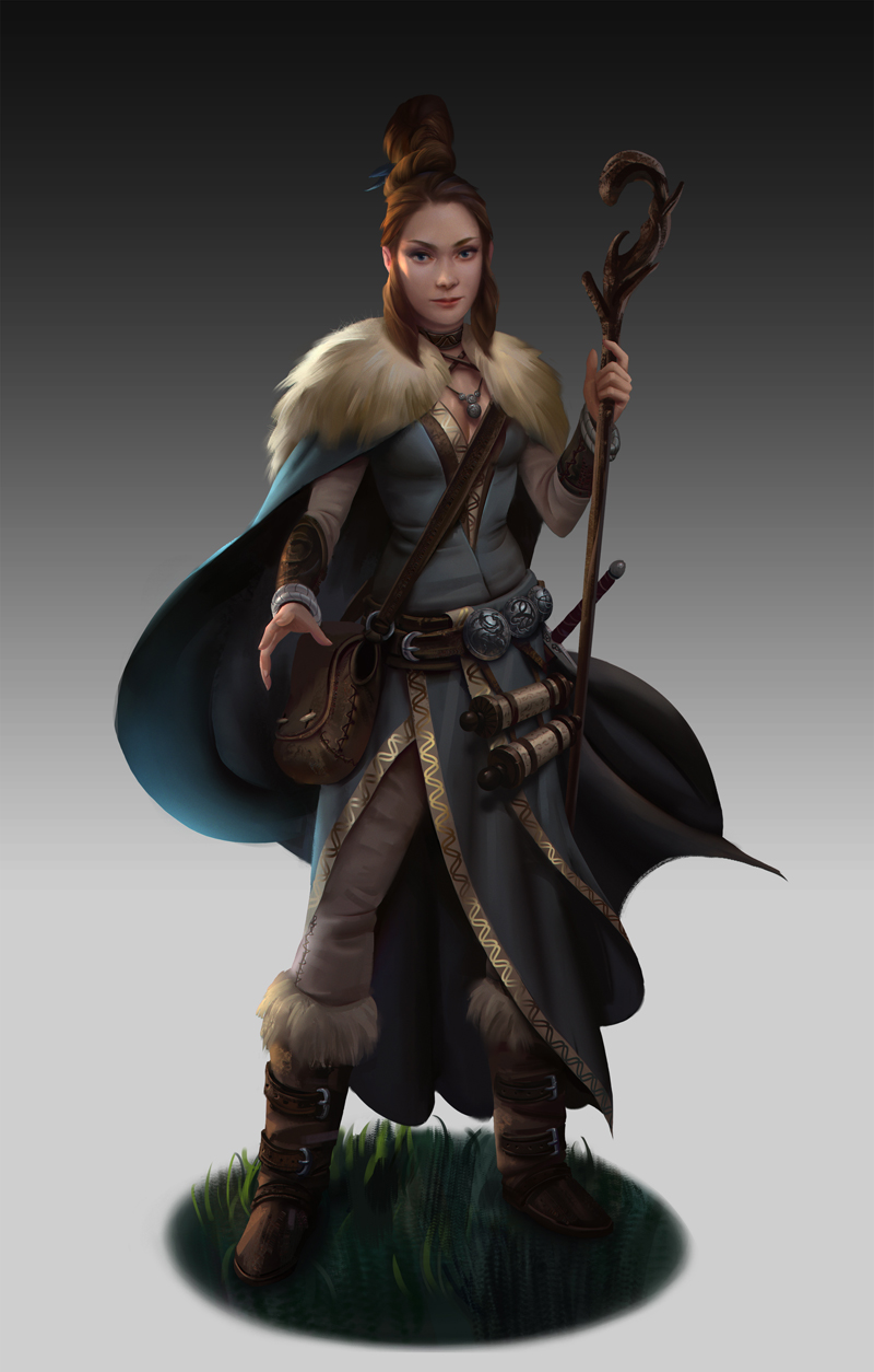 Priestess by NathanParkArt