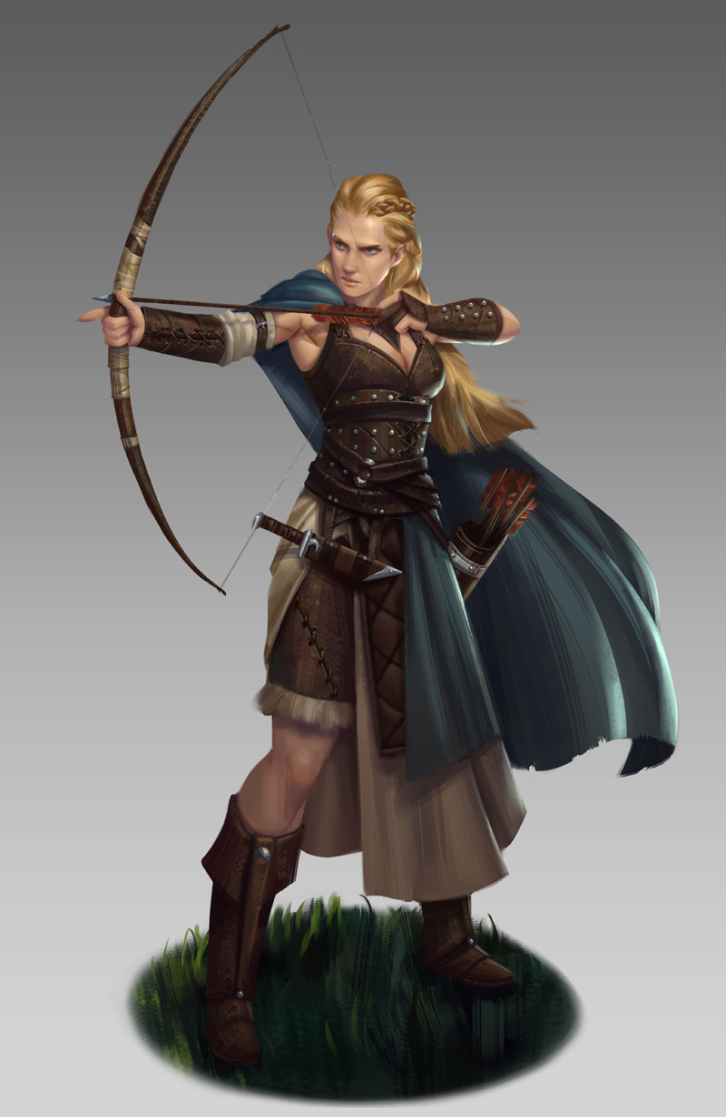 Archer by NathanParkArt