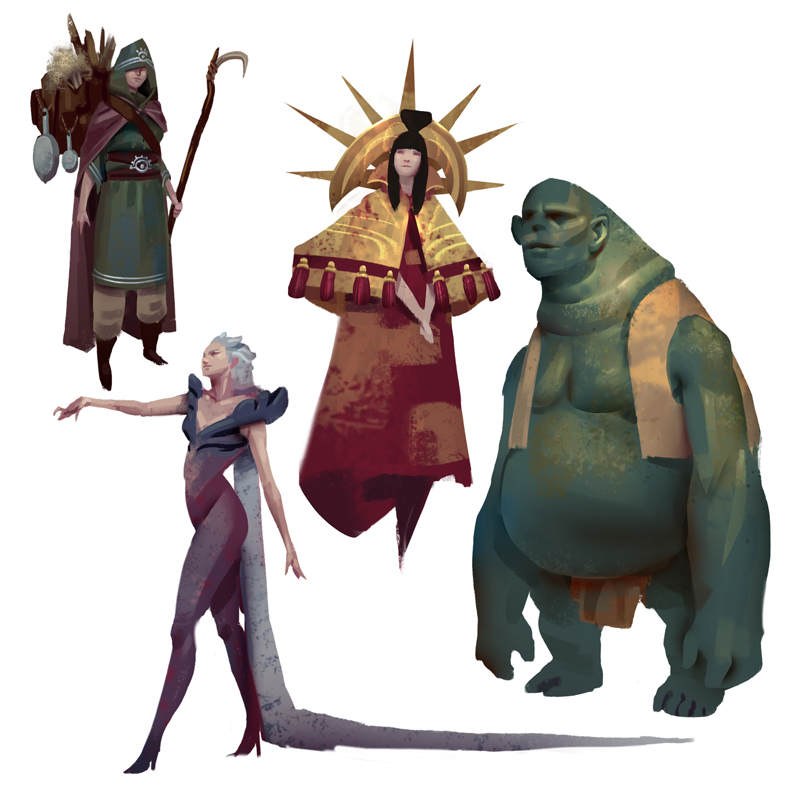 Mini Characters 4 by NathanParkArt