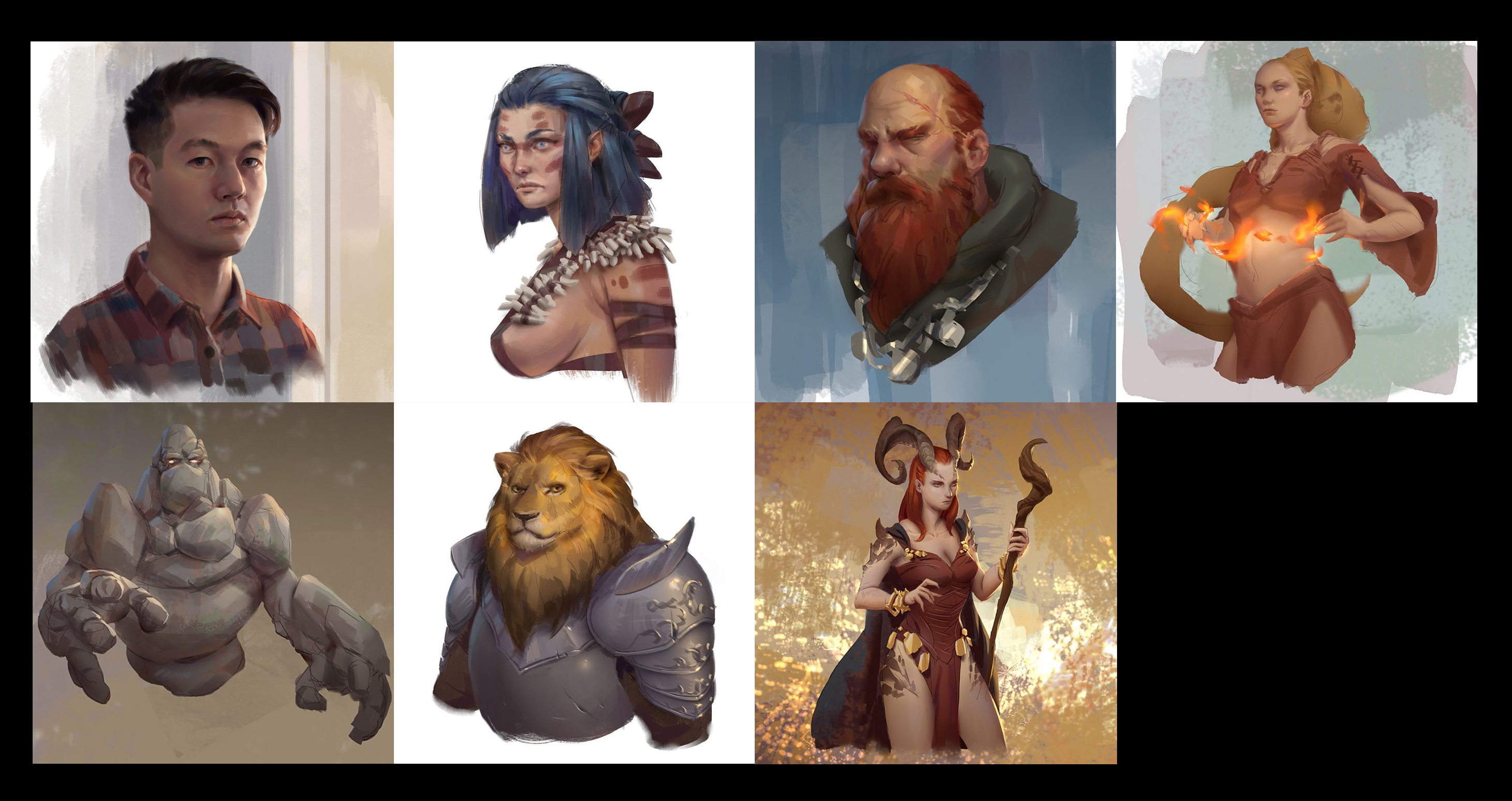 Paintvember Week 1 by NathanParkArt