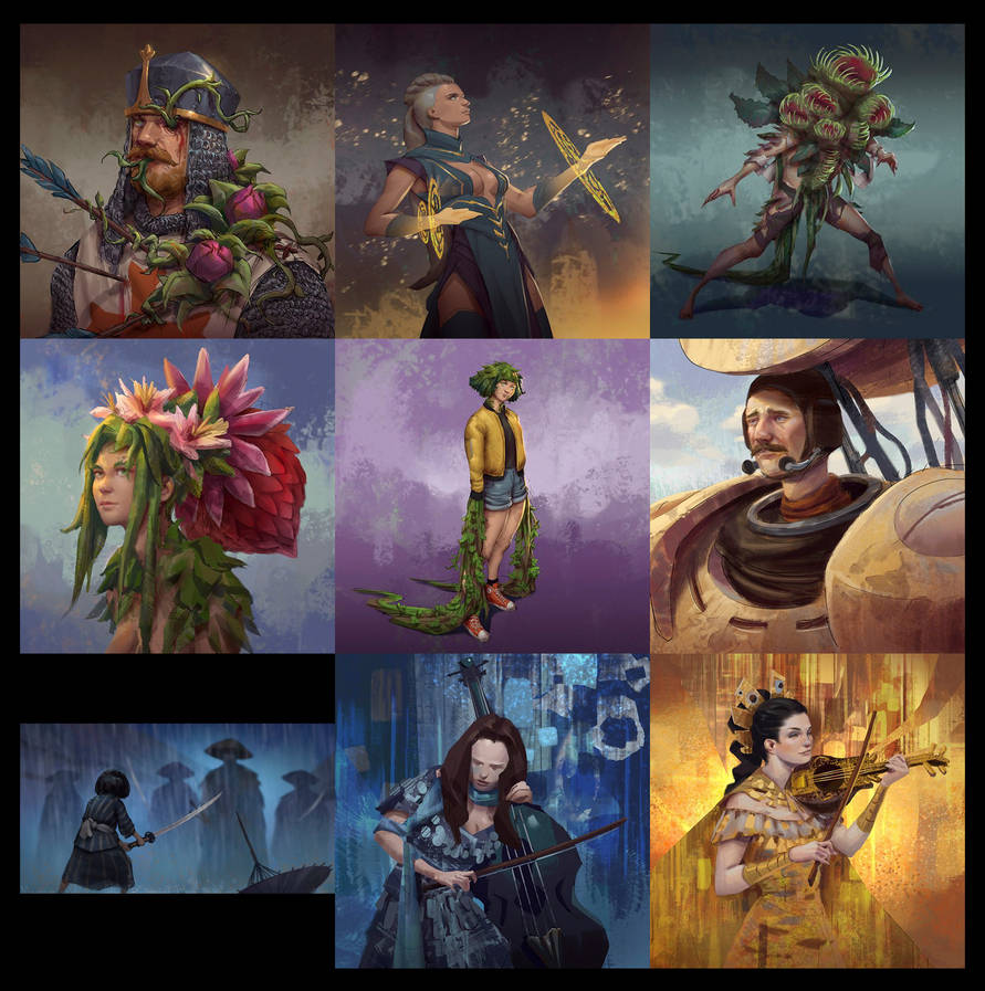 Paintvember Week 4 by NathanParkArt
