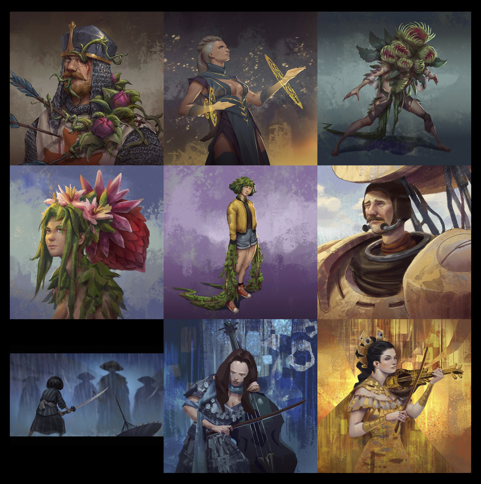 Paintvember Week 4 by NathanParkArt