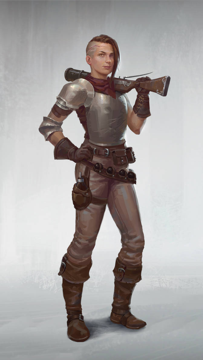Hand Cannon by NathanParkArt