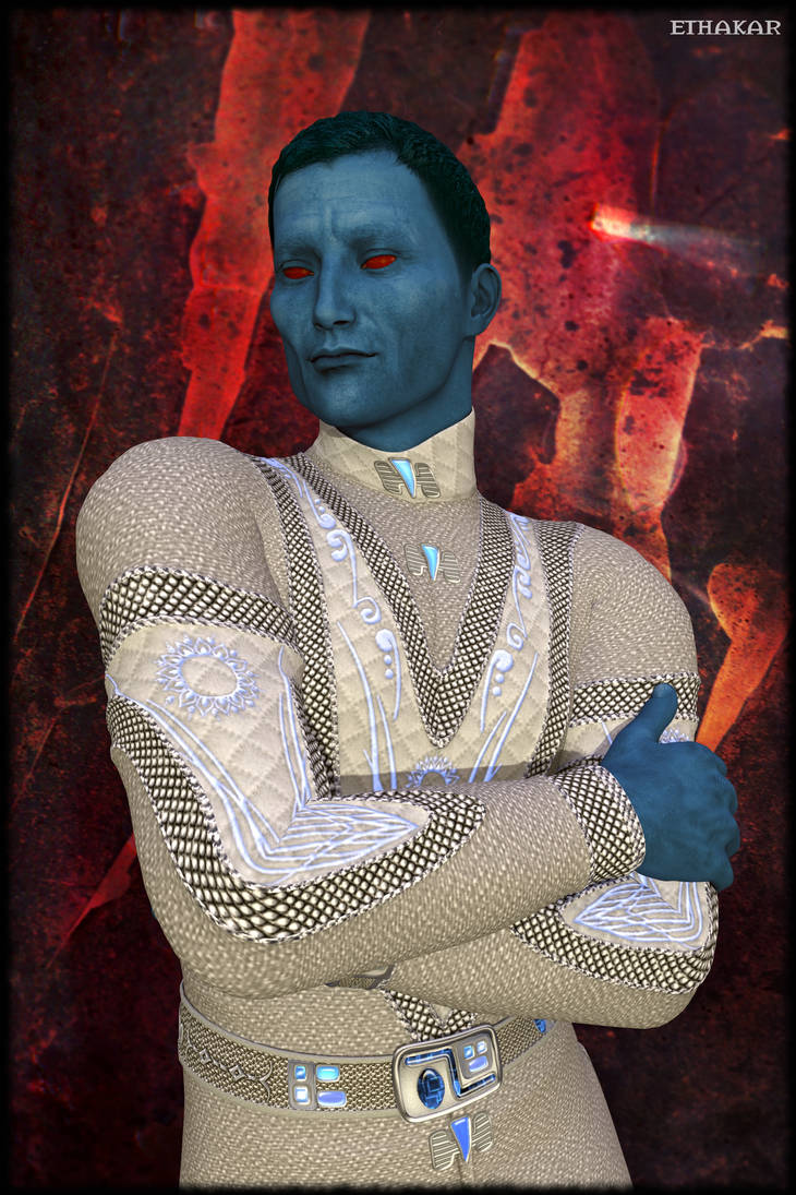 Thrathan Invisible Thrawn Portrait by Ethakar on DeviantArt
