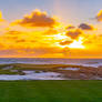 Golf Dream Sunset