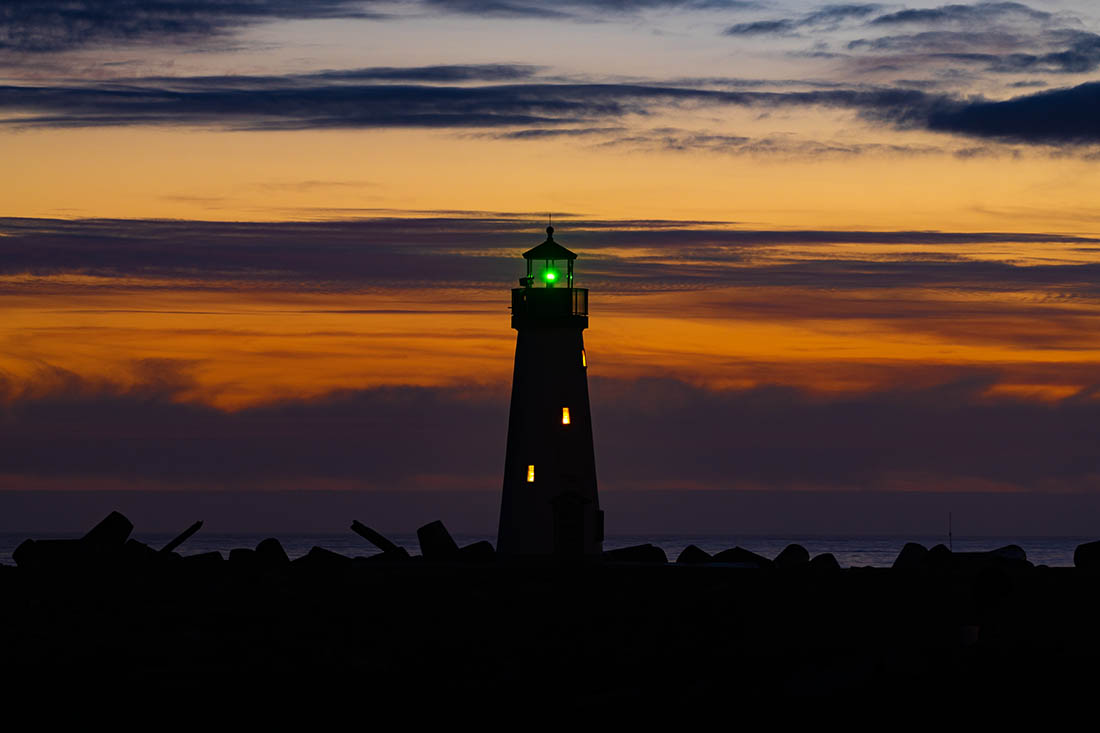 Santa Cruz Walton Lighthouse sunset by Davidevgen on DeviantArt