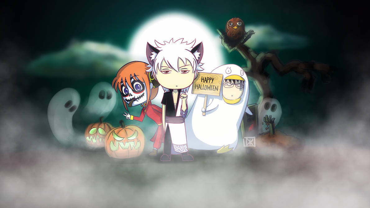 Happy Halloween! - Gintama version by Dei-bon