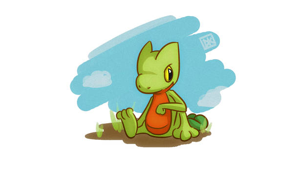 Pokemon Alpha Sapphire - Treecko