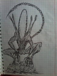 Alien - Army Drawing 1