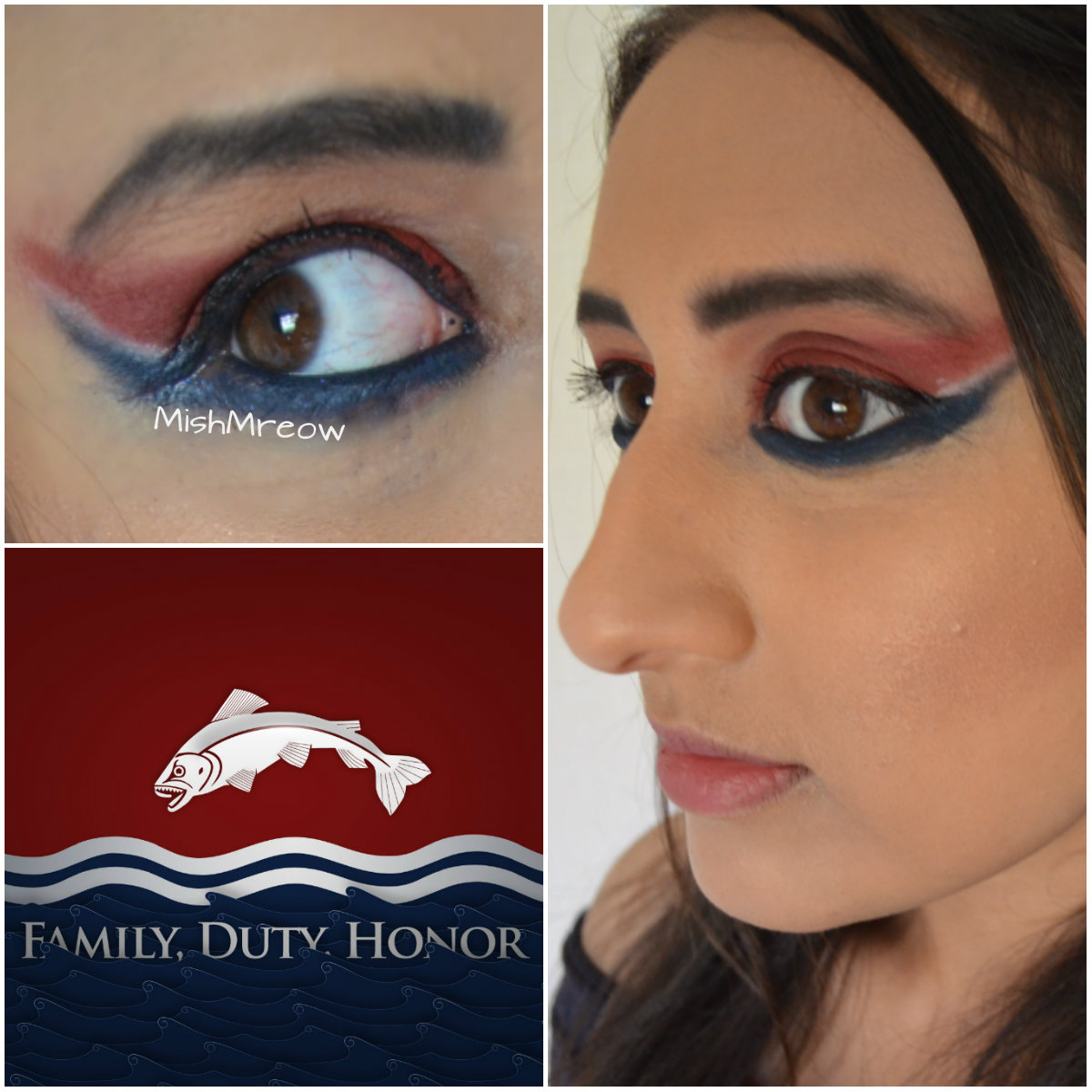 Game of Thrones Makeup Series - House Tully