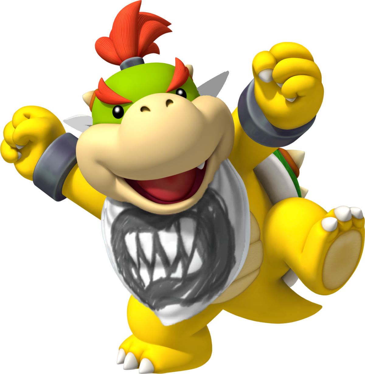 Super Mario: Bowser Jr. 2D by Joshuat1306 on DeviantArt