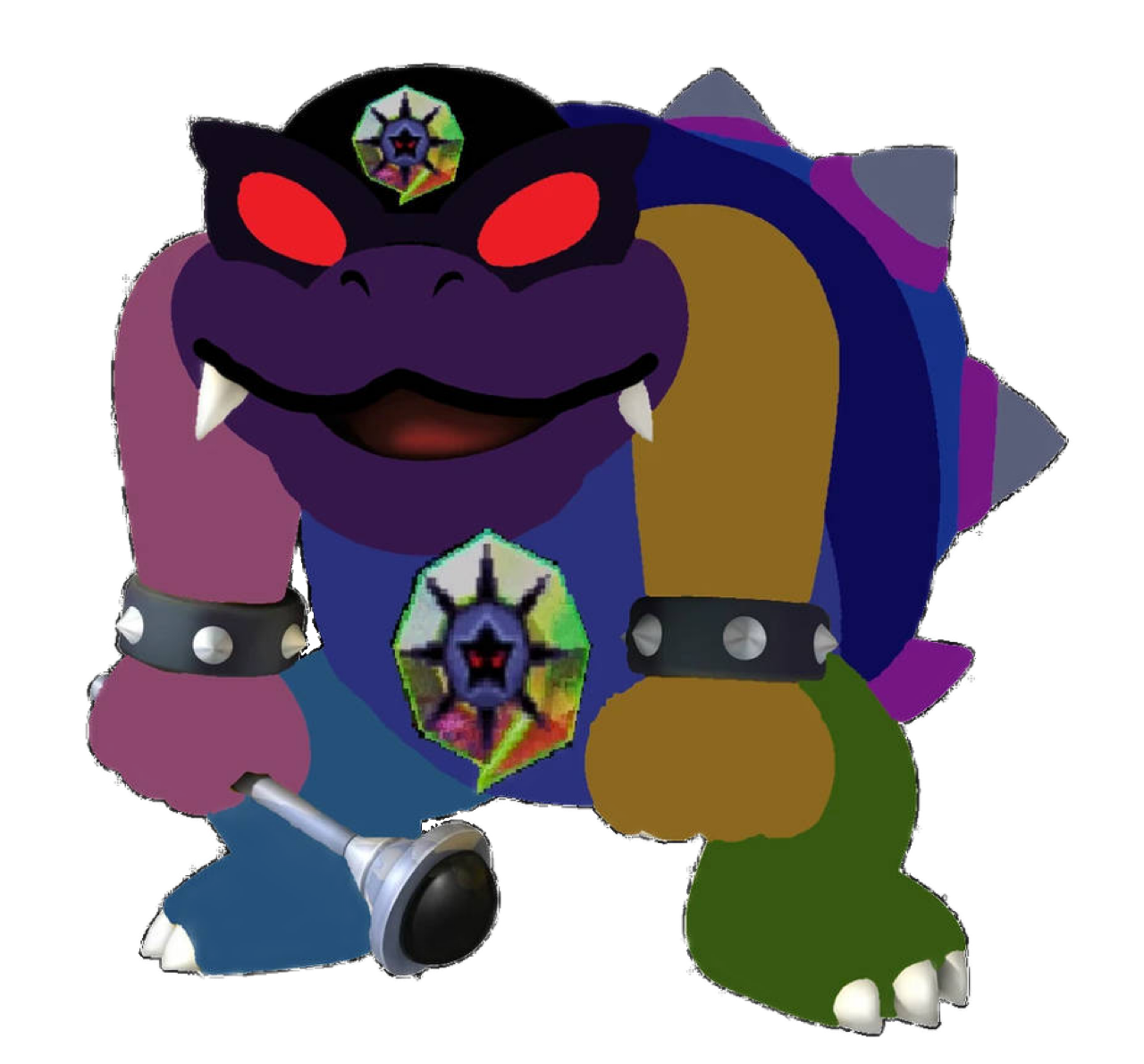 Ray Koopa Dark Dreamy Roy Koopa (Without Background) by jharring14 on DeviantArt
