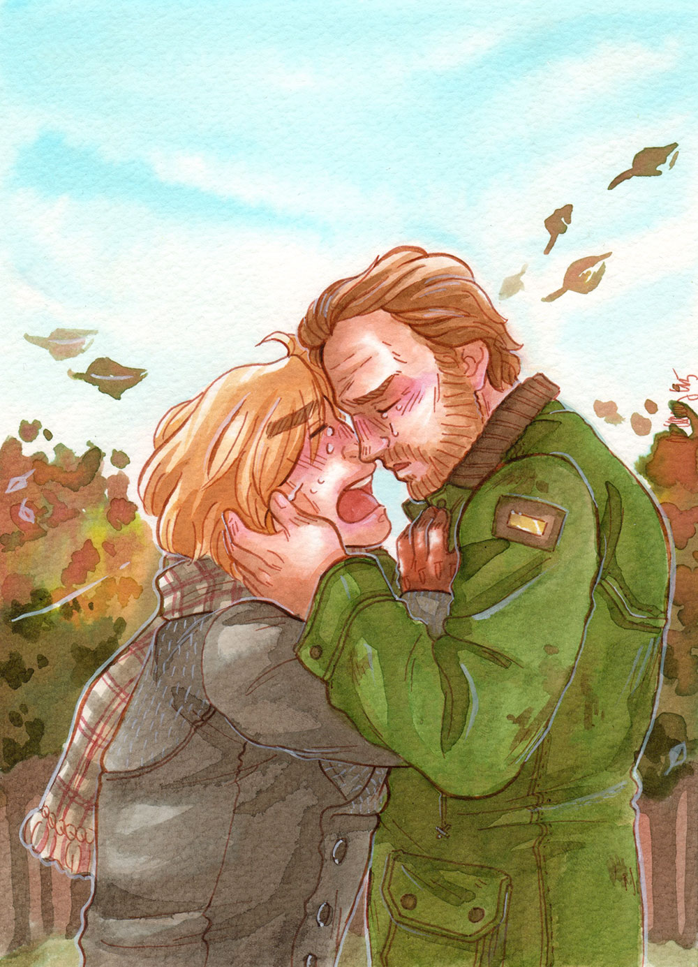 Leaving in Autumn [Jorah Mormont Jaime Lannister]