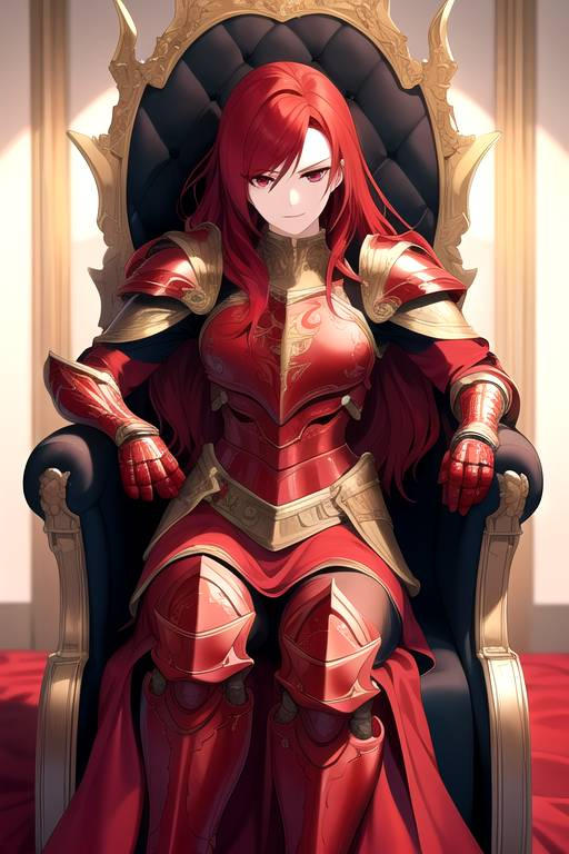 Red haired empress by omur356 on DeviantArt