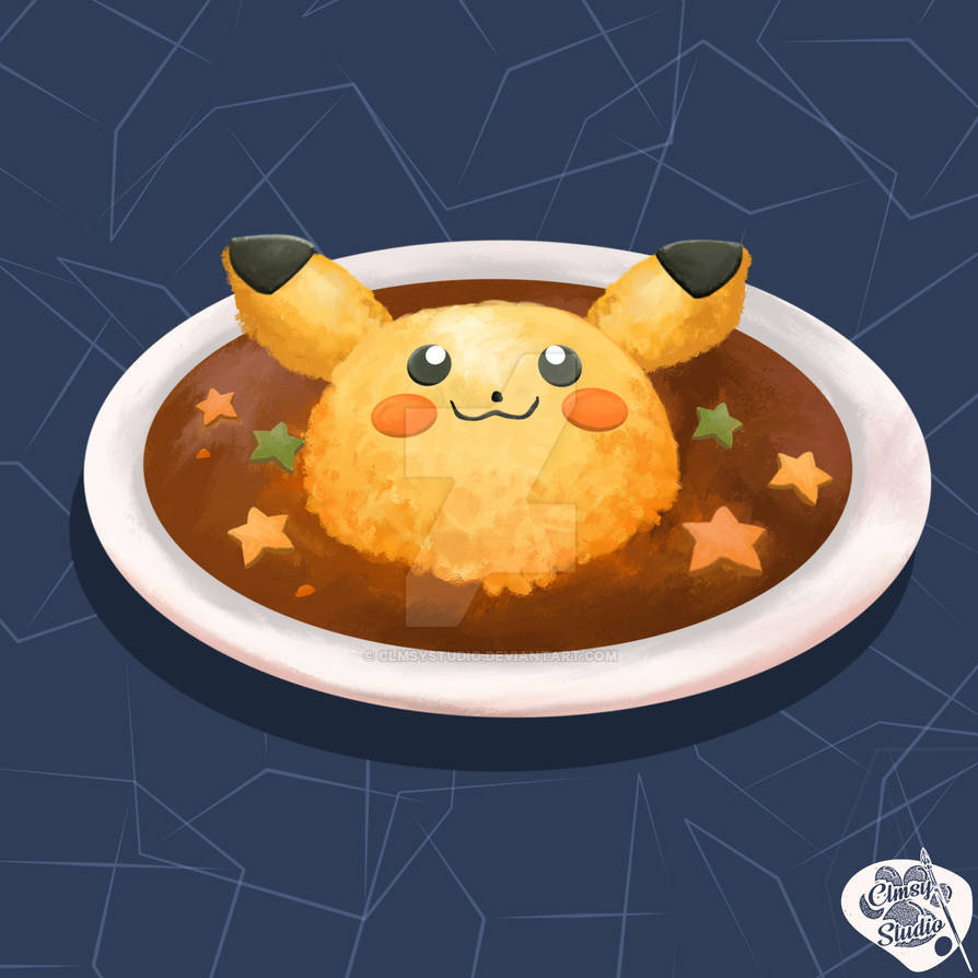 Pikachu Rice by ClmsyStudio on DeviantArt