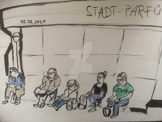 Dortmund Urban Sketchers sketching