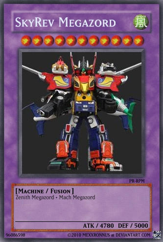 SkyRev Megazord Card by Alan-G-Brandon on DeviantArt