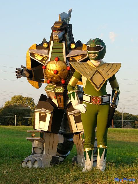 Alan Nodnarb and the Green Dragonzord