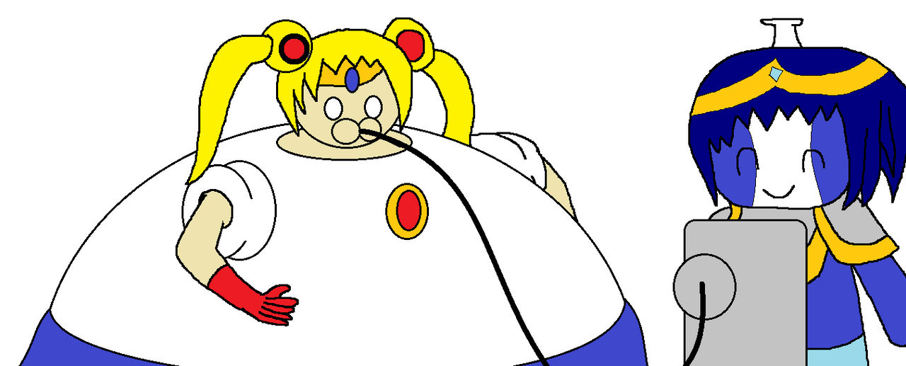 Sailor Moon gets inflated by Pooko Marth by Alan-G-Brandon on DeviantArt