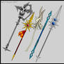 Spears and polearms