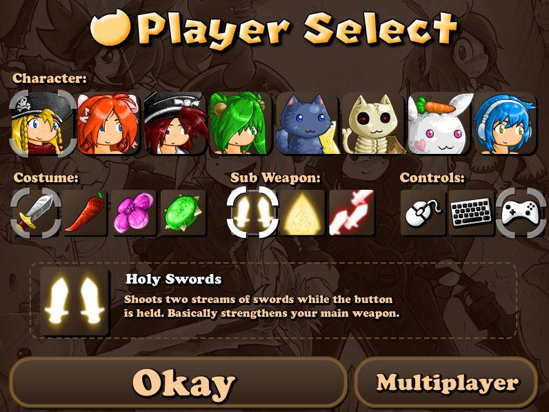 BH2: New Player Select Screen