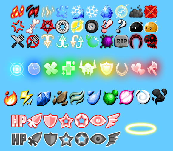 EBF5: Status Icons by KupoGames on DeviantArt
