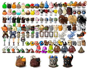 EBF5: Foe Map Sprites