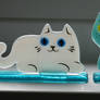 Fused Glass Cats