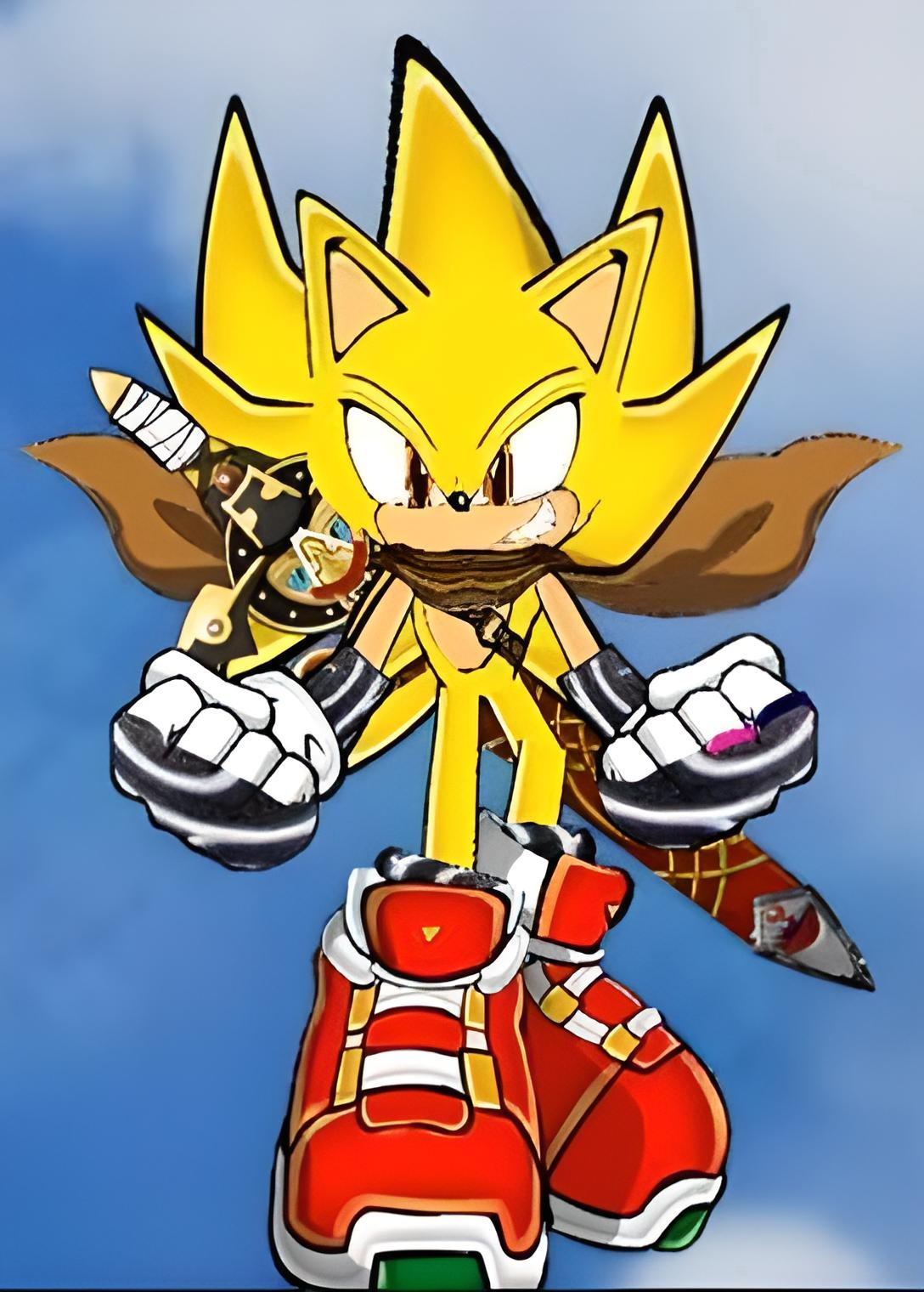 Infinitus Shadow Shadow Infinitus_Super sonic_Excalibur by SonicPrimeInfinitus on DeviantArt