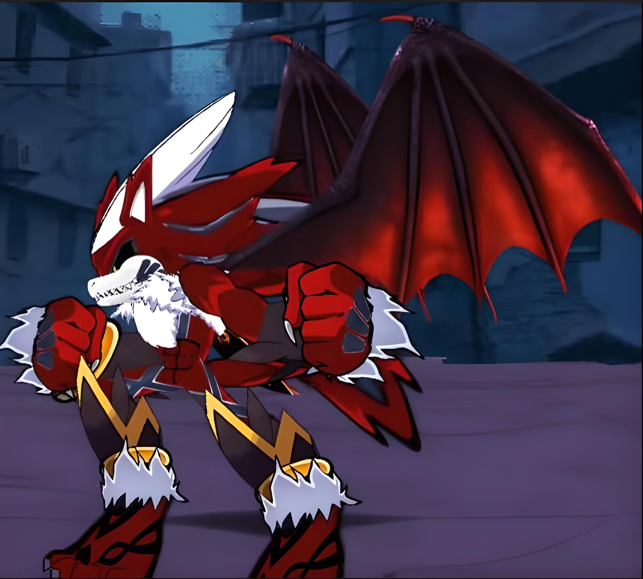Infinitus Shadow Shadow Infinitus_Power of Rage_Berserker Mode by SonicPrimeInfinitus on ...