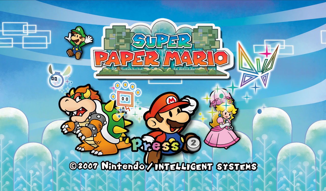 Super Paper Mario Hd by puding64 on DeviantArt