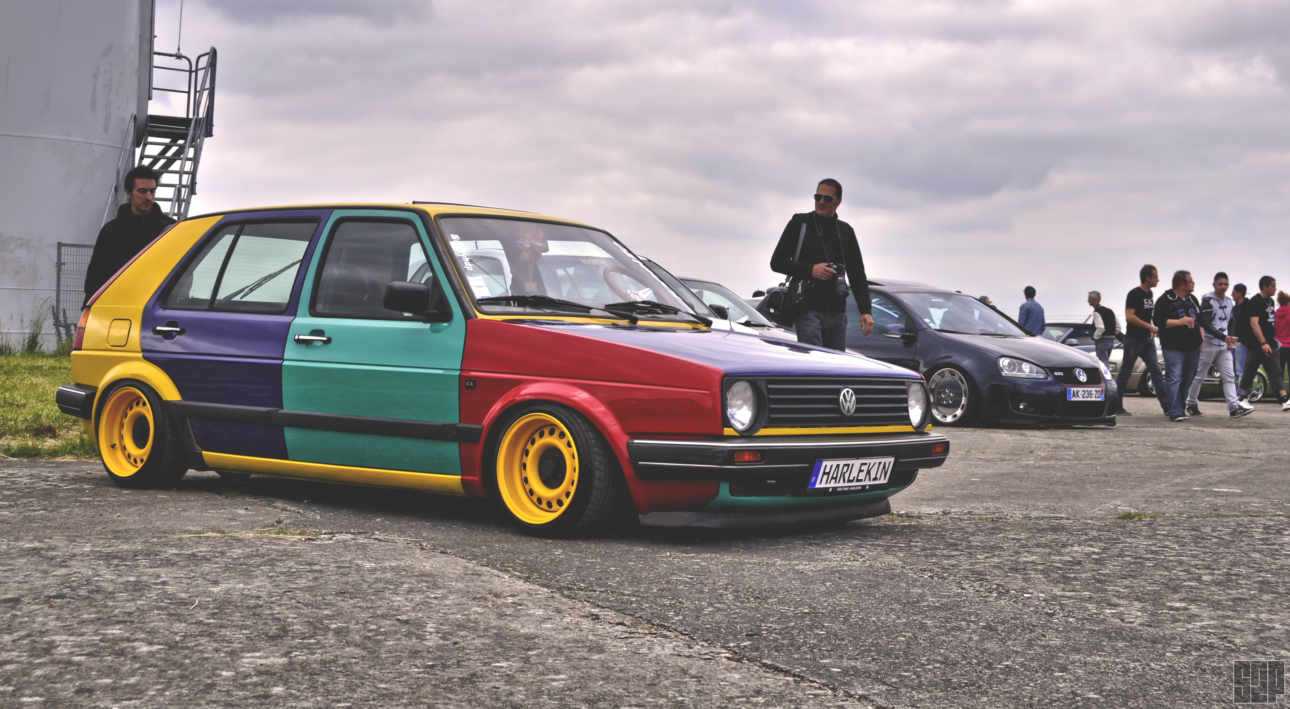 VW Golf Harlekin