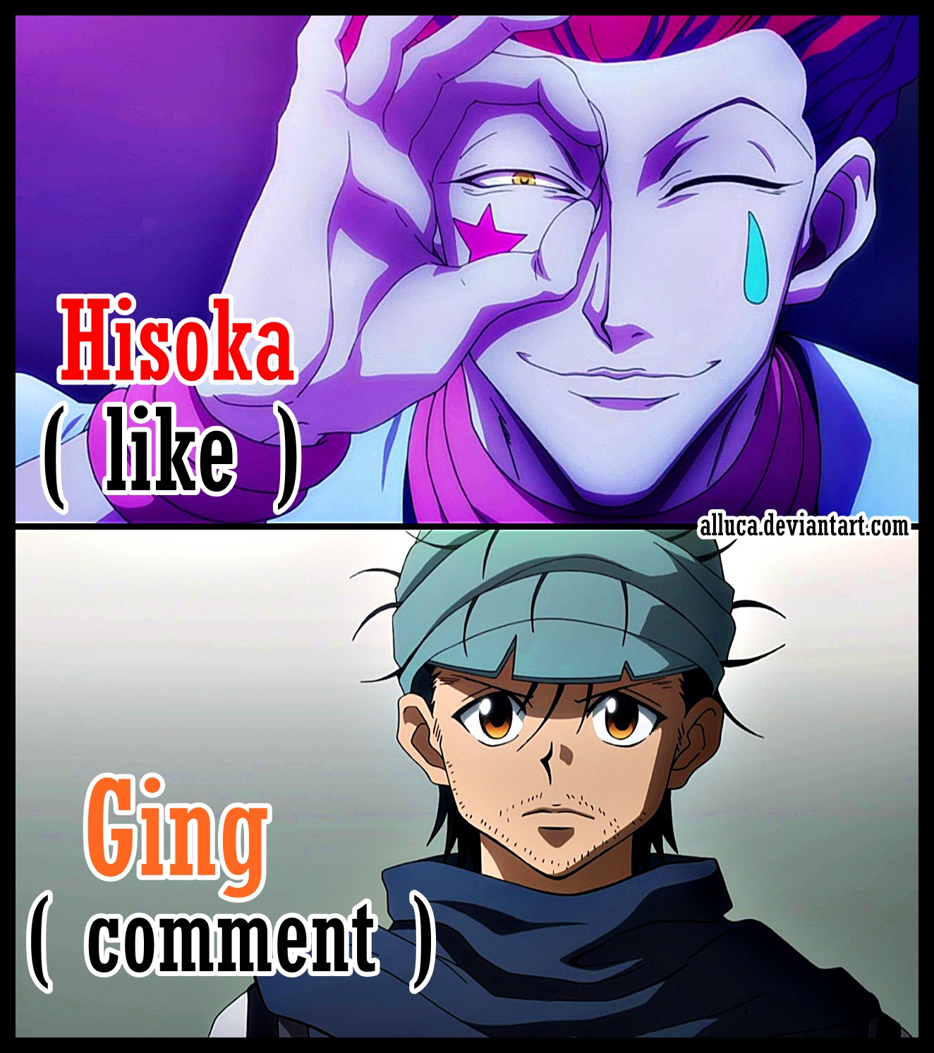 La verdad sobre la foto de Hisoka vs Ging