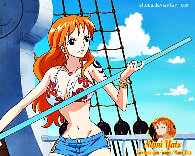 One Piece - NAMI (chapter 1058) by rosolinio on DeviantArt