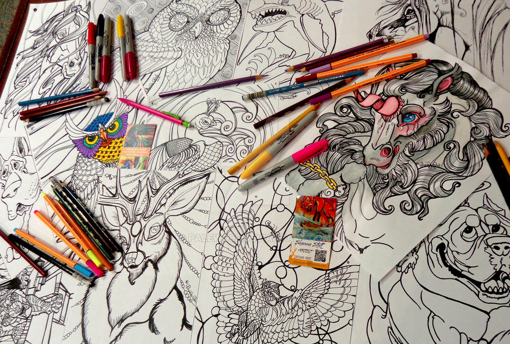 COLORING PAGES GALORE