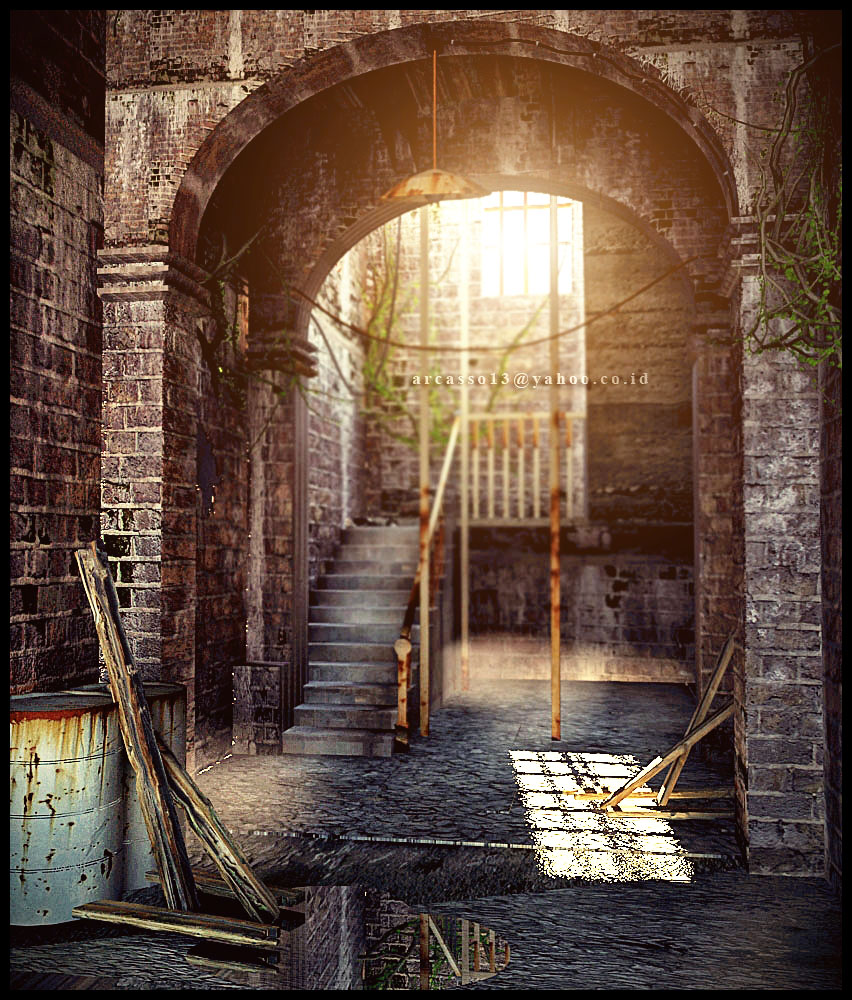 old hallway